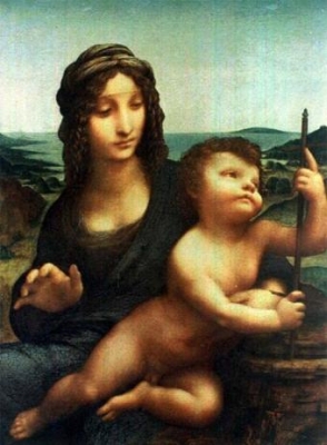 Madonna del huso, Leonardo da Vinci